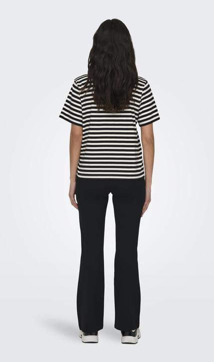 Image du produit Only Coupe normale Col rond Coupe volumineuse à manches T-shirt T-shirt (XL)