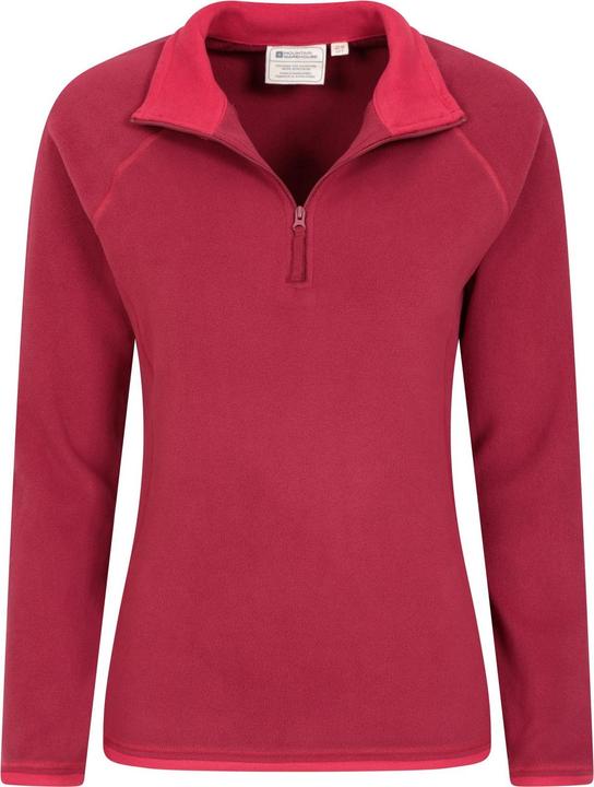 Produktbild Mountain Warehouse Montana FleeceOberteil mit halbem Reissverschluss (44)