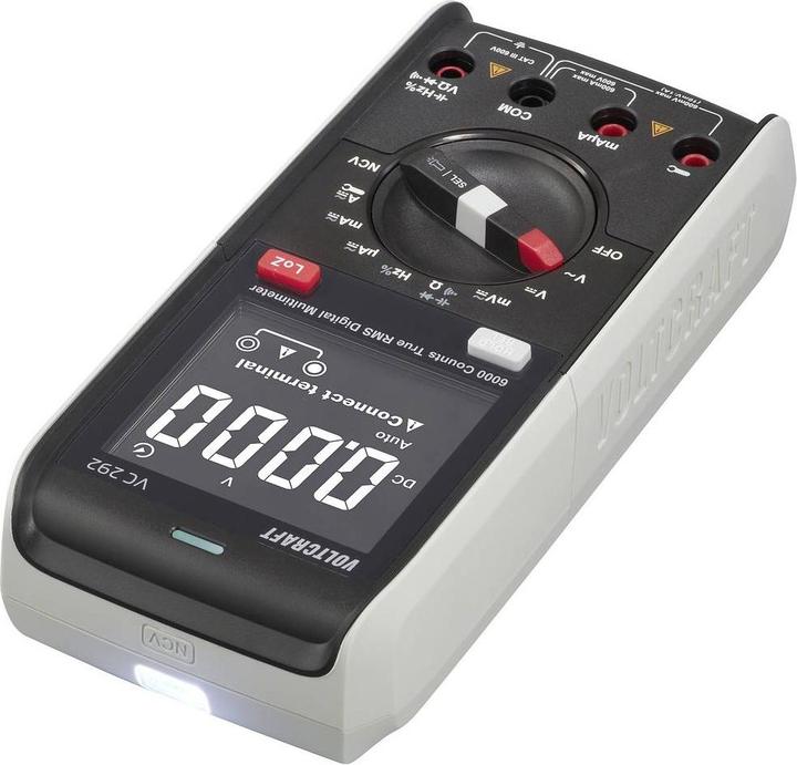 Produktbild Voltcraft VC292 Hand-Multimeter kalibriert (ISO) digital CAT III 600 V Anzeige (CAT III 600V)