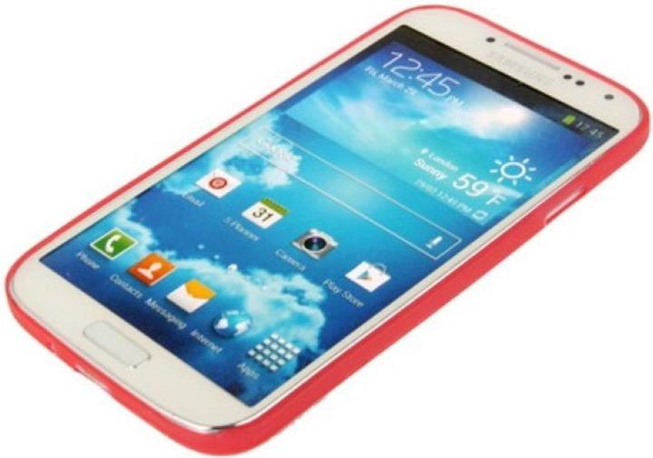 Produktbild König Design TPU Schutzhülle ultradünn 0,3mm für Samsung Galaxy S 4 i9500 (rot) (Samsung Galaxy S4)