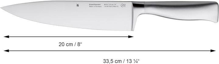 Produktbild WMF Kochmesser 33,5cm Made in Germany Grand Gourmet Spezialklingenstahl PC (20 cm)