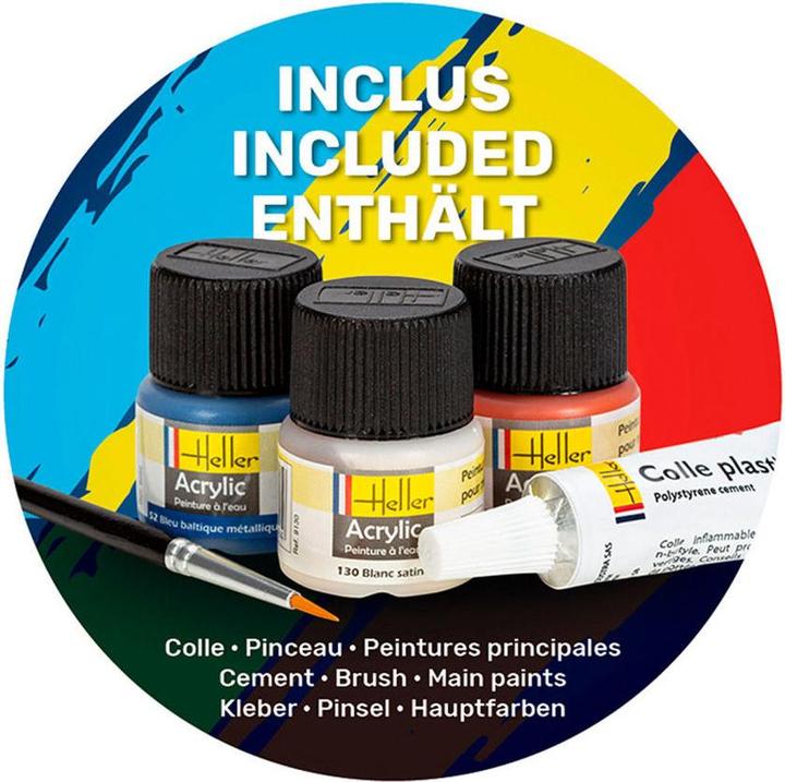 Actual product image Heller Starter Kit Bugatti Eb 110