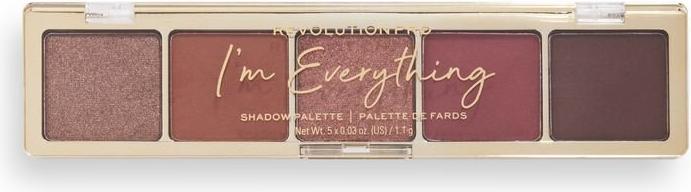 Produktbild Makeup Revolution Revolution PRO Glam Shadow Palette - Eyeshadow Palette 5.5 g - (Soft Nude)