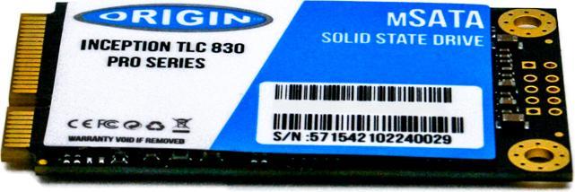 Produktbild Origin Storage NB-10003DTLC-MINI (1000 GB, mSATA)