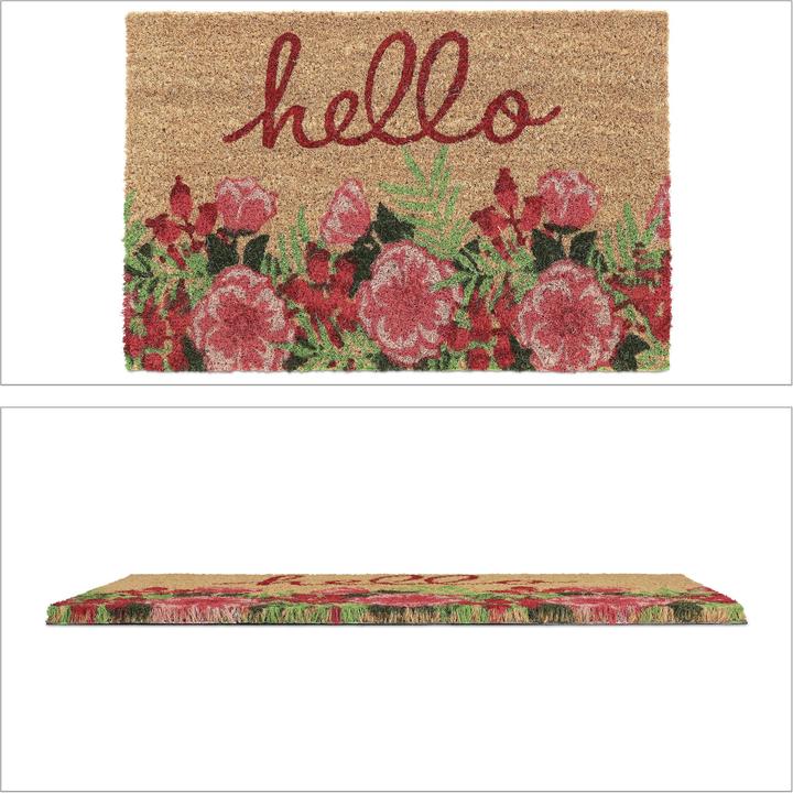 Produktbild Relaxdays Fussmatte (60 x 40 x 1.5 cm)
