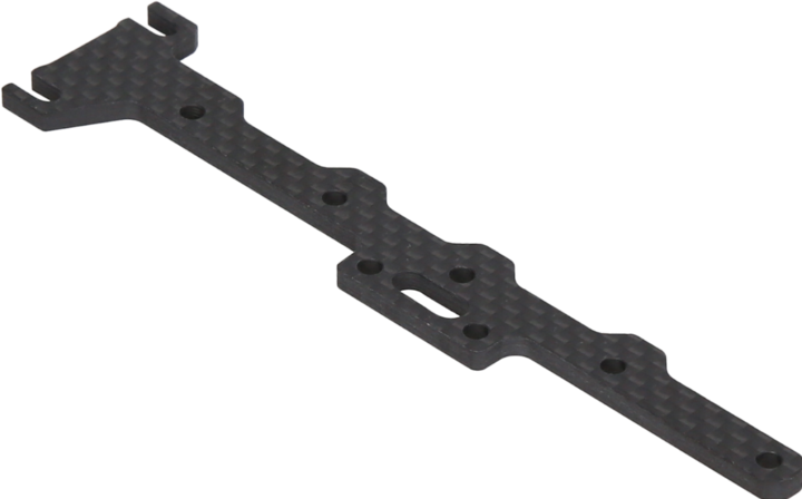 Actual product image HB Racing D4 Evo3 front chassis stiffener