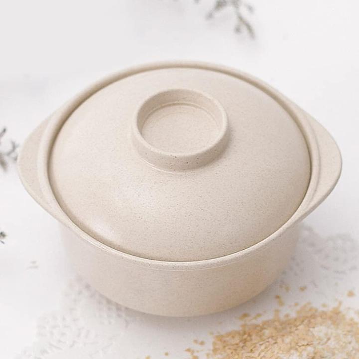 Produktbild JTI Nudelschüssel mit Deckel - Beige (1 x)