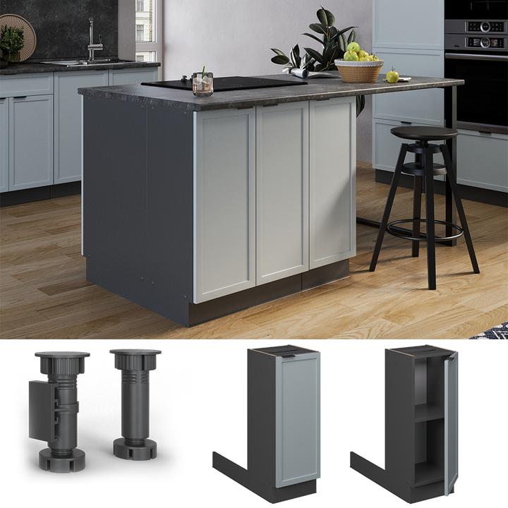 Image du produit Vicco Kücheninsel Fame-Line (30 x 30 x 82 cm)