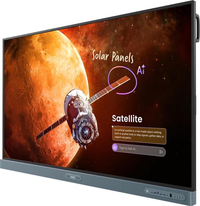 Actual product image BenQ 190.5cm (75") RP7505 Interactive Flatp.UHD Android (Speditionsversand) (3840 x 2160 Pixels, 75")