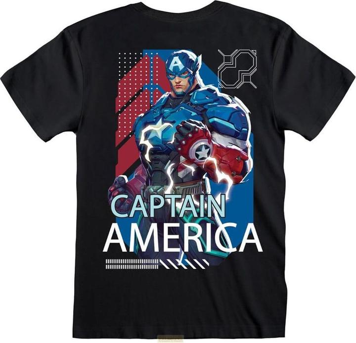 Produktbild Heroes Inc Marvel Rivals T-Shirt Captain America Grösse S (S)