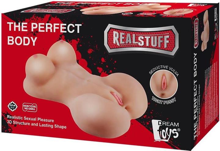Actual product image Dream Toys REALSTUFF The Perfect Body