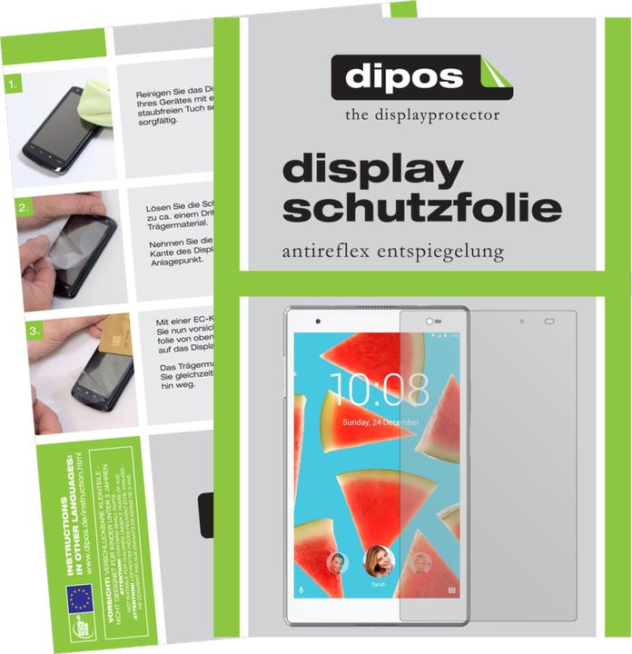 Produktbild Dipos Displayschutzfolie Antireflex (2 Stück, Lenovo Tab 4 8 Plus)