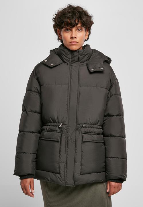 Actual product image Urban Classics Ladies Waisted Puffer Jacket - 19397 (4XL)