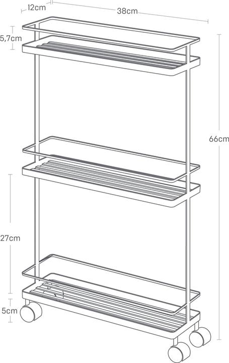 Yamazaki TOWER opbergwagen