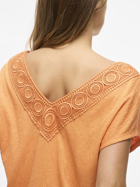 Produktbild Vila V-Ausschnitt Oberteil mit angeschnittenen Ärmeln (XXL)