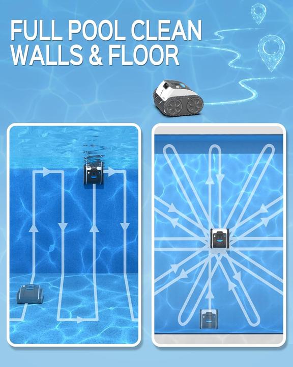 Actual product image Bestway Pool Robot with Navigation and Route Planning