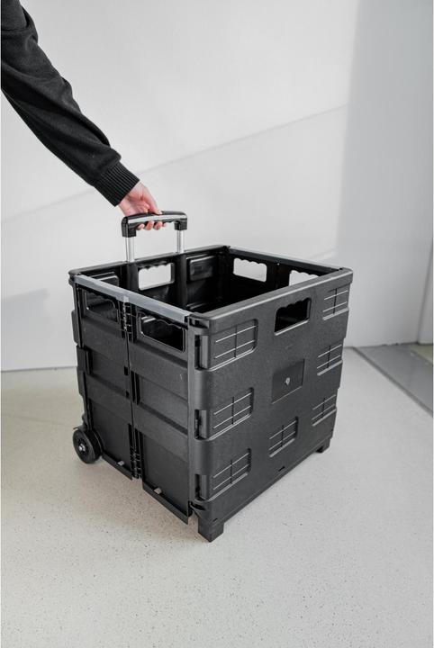 Actual product image Edi Baur Foldable trolley box Caddy, 45 L (35 kg)