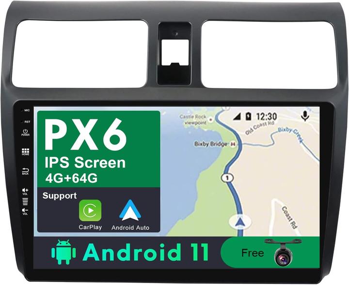 Actual product image Joyx Navi Android 12 Car Radio 4G64G Suzuki Swift (Android car, Apple Carplay)