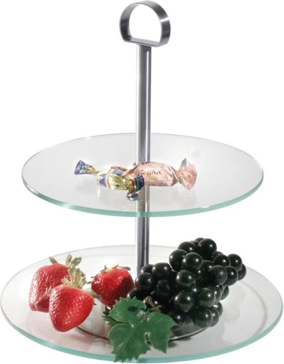 Actual product image Contacto Glass tray, 3-tier 21/25/30cm H: 40cm