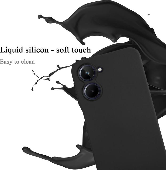 Image du produit Cadorabo Étui pour Realme 10 4G TPU avec protection liquide en silicone (Samsung Galaxy S10)
