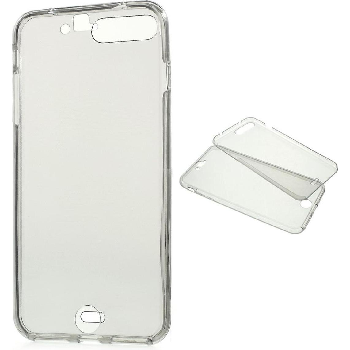König Design Apple iPhone 7 Plus Full Body 360 Silikon Schutzhülle Handyhülle Case Hülle Grau (Apple iPhone 7 Plus), Sma...