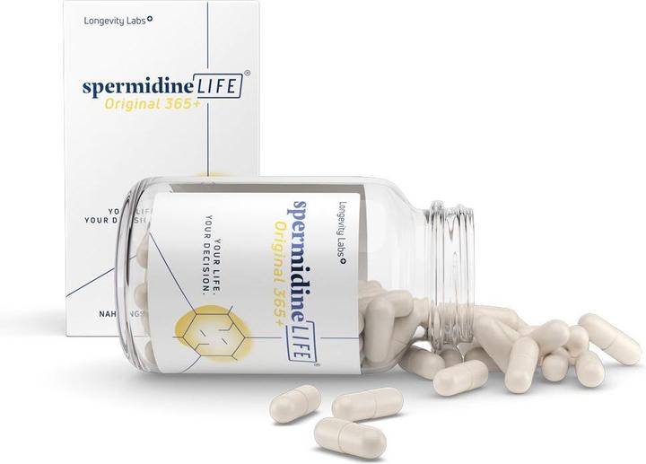 Produktbild SpermidineLife Original 365+ Kaps (60 Stück, Kapseln, 147 g)