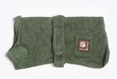 Danish Design Dog bath robe green 50cm - (D11250)