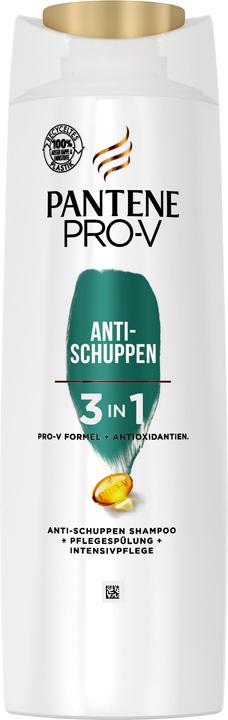 Produktbild Pantene 3in1 Antischuppen (Flüssiges Shampoo, 400 ml)