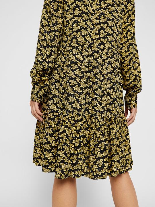 Image du produit Yas Robe chemisier en viscose à ourlet plongeant (S)