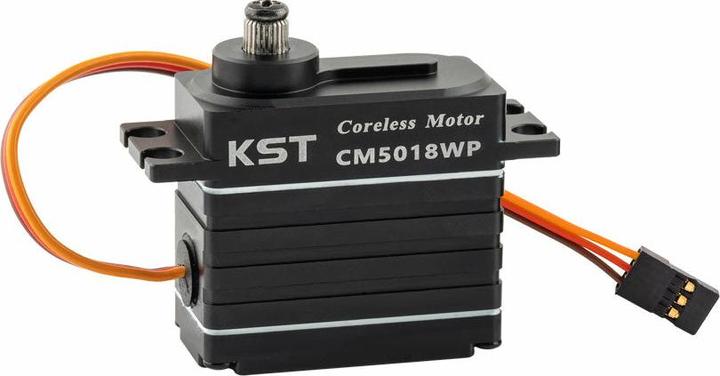 Actual product image KST Standard servo CM5018WP 50 kg, 0.18 s, waterproof HV