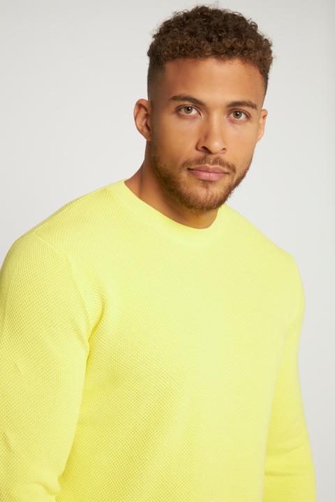Image du produit JP1880 Pull en maille texturée, col rond et look vintage (XXL)