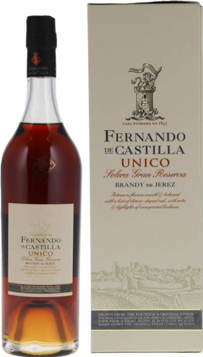 Actual product image Fernando de Castilla Brandy de Jerez Solera Gran Reserva Unico (1 x 70 cl)