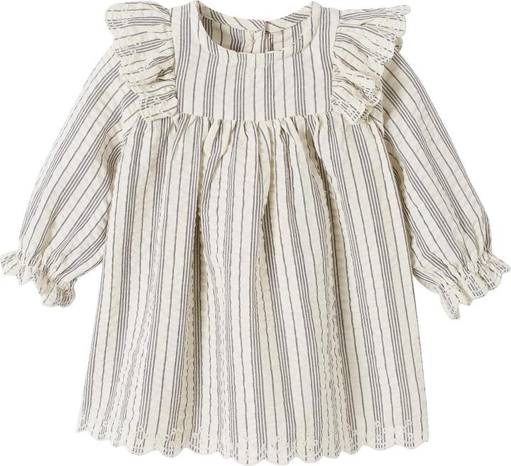 Image du produit Vertbaudet Ensemble bébé fille : robe, short & serre-tête (68)