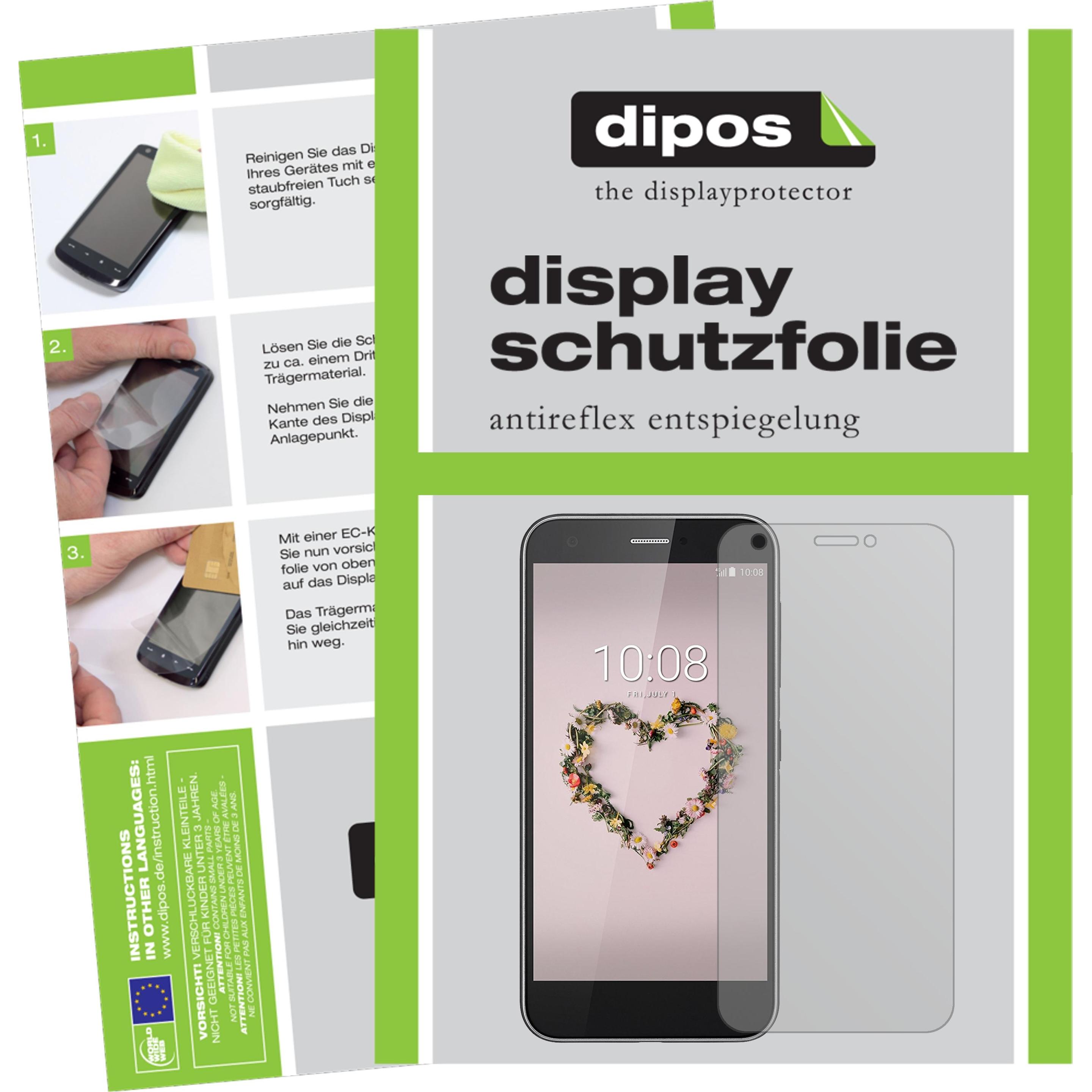 Thumbnail - Dipos Displayschutzfolie Antireflex (2 Stück, ZTE Blade A512), Smartphone Schutzfolie, Transparent
