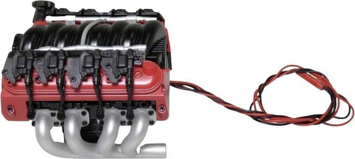 Actual product image Thicon Models 1:14/1:10 V8 engine dummy for 540cc engine