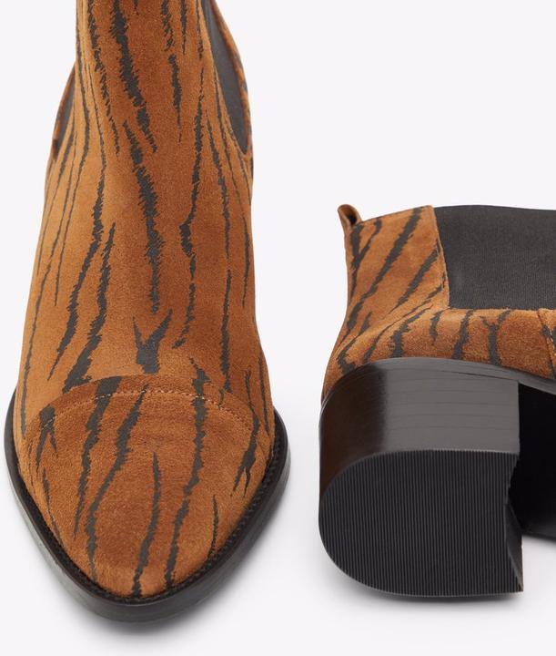 Image du produit Bianco Bottes Chelsea en cuir imprimées (42)