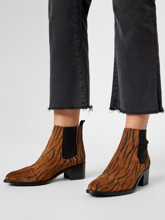 Image du produit Bianco Bottes Chelsea en cuir imprimées (42)