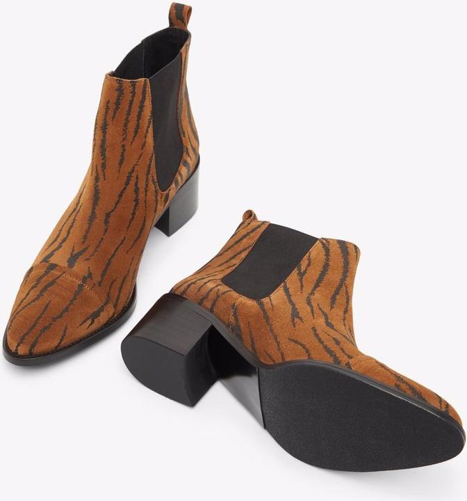 Image du produit Bianco Bottes Chelsea en cuir imprimées (42)