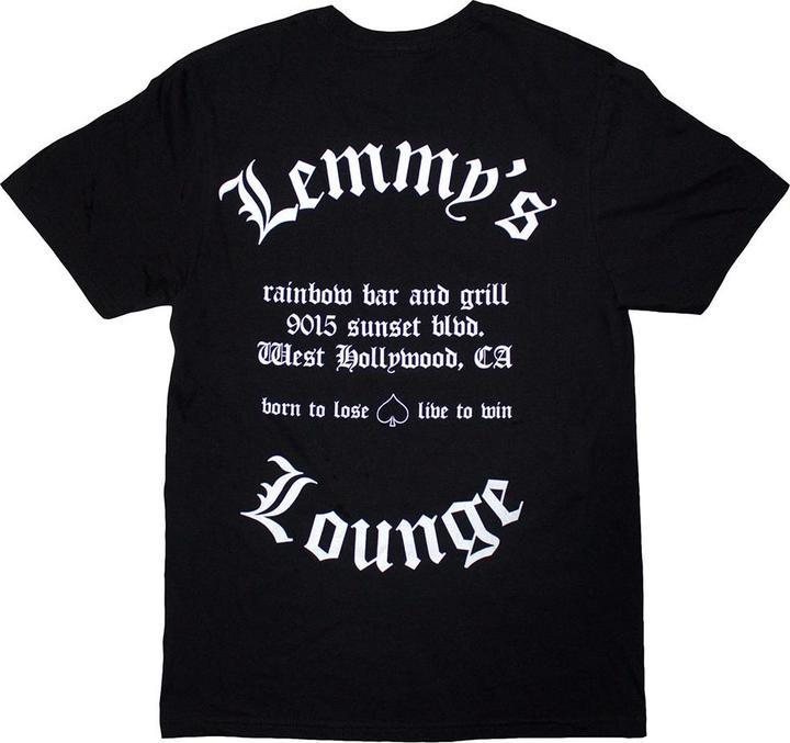 Produktbild Motorhead Lemmy's Lounge TShirt (XXL)