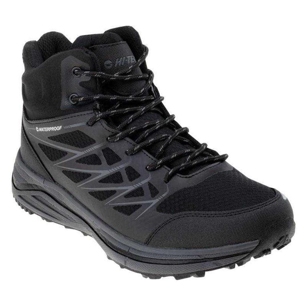 Hitec, Herren, Wanderschuhe, Gewila Mid Schuhe (45), Schwarz