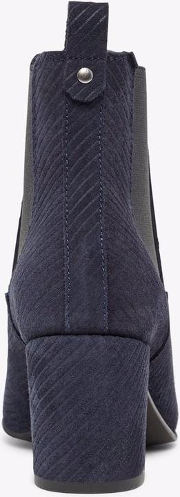 Immagine prodotto Bianco Stivali Chelsea in pelle scamosciata scanalata WIDE FIT (41)