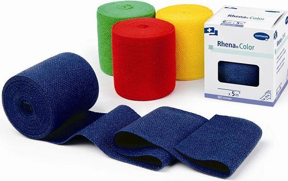 Produktbild Rhena Color Elastische Binden 6cmx5m grün