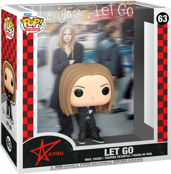 Actual product image Funko Avril Lavigne POP! albums vinyl figure Let Go 9 cm
