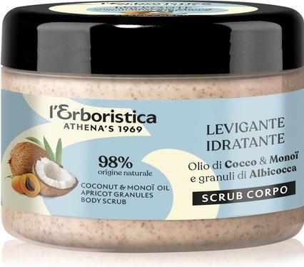 Immagine prodotto L'Erboristica di Athena's Scrub vellutato per il corpo con granuli di albicocca 200ml (200 ml)