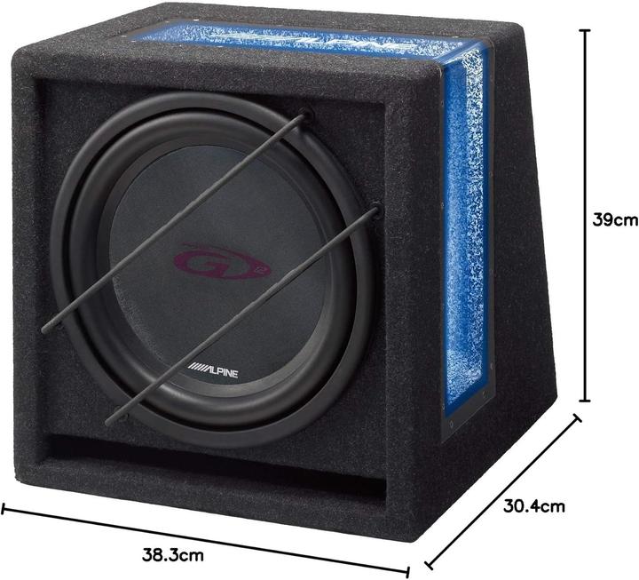 Produktbild Alpine Sbg-1244br (800 W)