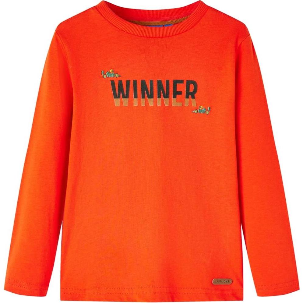 VidaXL, Unisex, Shirt, Lucho, Orange, (128)