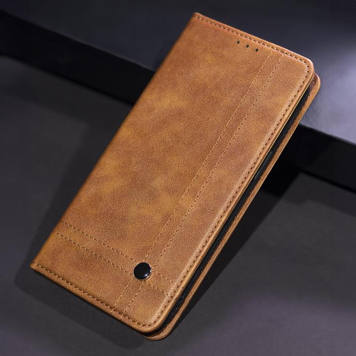 Produktbild OEM Smart Seam case for Xiaomi Redmi Note 14 Pro 4G (Global) brown