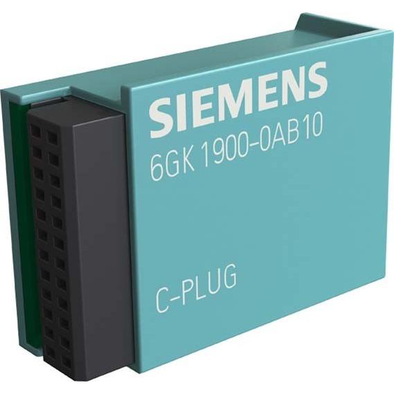 Siemens 6AG19000AB107AA0 6AG1900-0AB10-7AA0 Connettore a spina PLC, Cavo + Spina elettrica, Nero