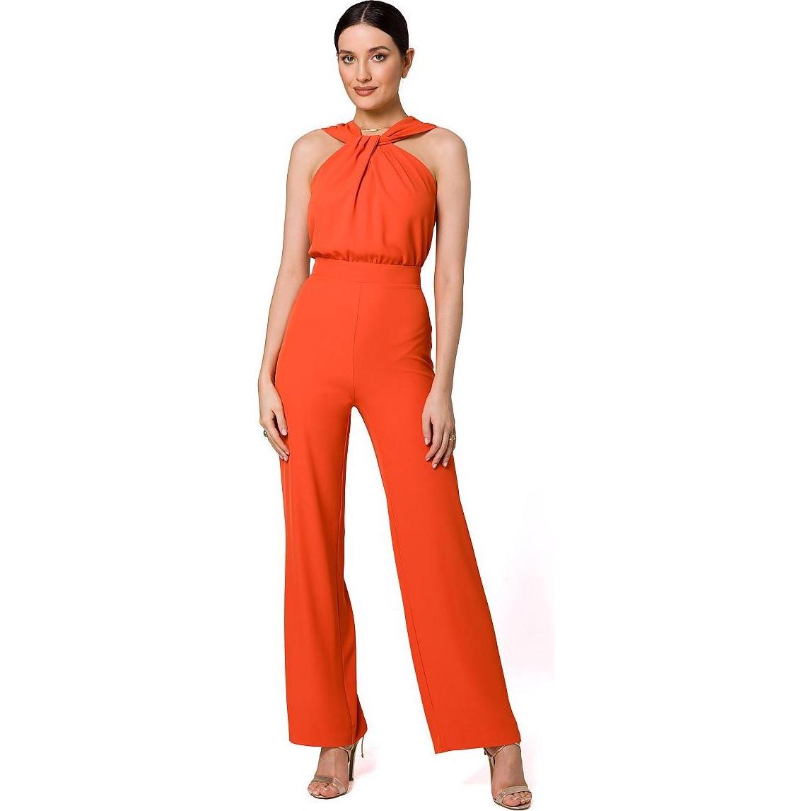 Makover, Jumpsuit, Overall, Orange, (XL)