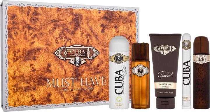 Actual product image Cuba Gold (Fragrance set)